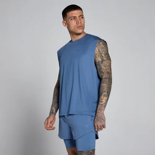 MP Hybrid Oversized-Mesh-Tank für Herren – Slate Blue
