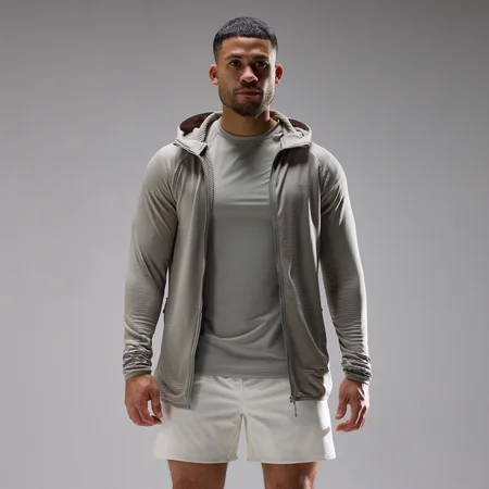 MP Trainings-Hoodie Ultra Gridded für Herren – Fossil