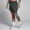 MP Herren Hybrid 5" 2-in-1 Shorts - Schwarz Verwaschen