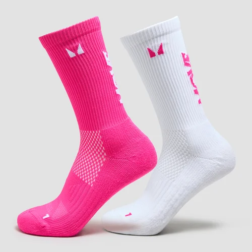 MP Move Club Laufsocken (2er-Pack) - Bonbon Rosa