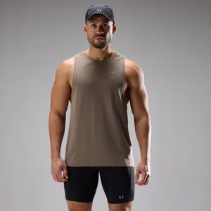 MP Herren Velocity Ultra Nahtlos Singlet - Falcon - Size M