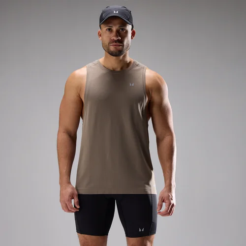 MP Herren Velocity Ultra Nahtlos Singlet - Falcon