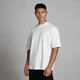 MP Herren Oversized Baumwoll-T-Shirt - Weiß