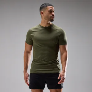 MP Velocity Ultra Seamless T-Shirt für Herren - Dusty Olive - Size XS