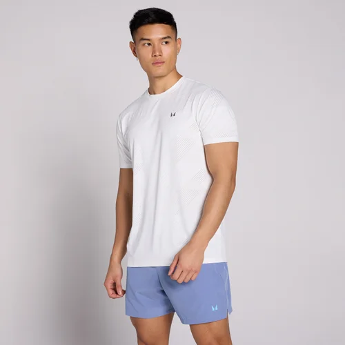 MP Active Training Pillar Graphic T-Shirt für Herren - Weiß