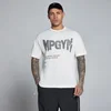 MP Herren Lift Burnout Baumwolle Grafik-T-Shirt - Retro Weiß