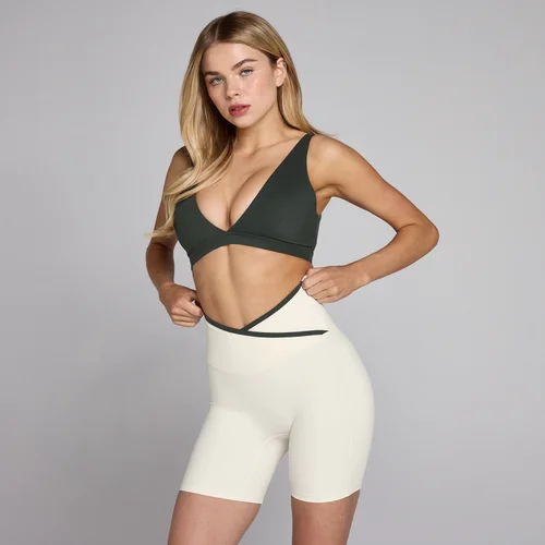 MP Damen Tempo Triangle Sport-BH - Gewaschen Schwarz