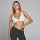 MP Damen Tempo Triangle Sport-BH - Cremeweiß