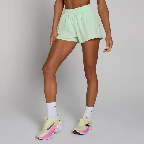MP Damen Tempo 3" Laufshorts - Hellgrün