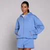 MP Damen Basics Zip Through Hoodie - Kornblumenblau