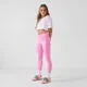 MP Damen X Tatiana Contrast Dipped Waist Leggings - Rosa