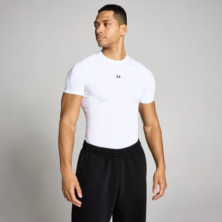 MP Herren Training Kurzarm Baselayer - Weiß