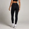 MP Damen Tempo Nahtlos Scrunch Leggings - Schwarz