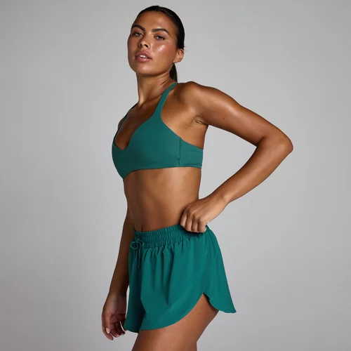 MP Damen Tempo Twist Back Sport-BH - Tiefes Blaugrün