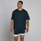 MP Herren Hybrid Oversized Mesh T-Shirt – Verwaschenes Blau