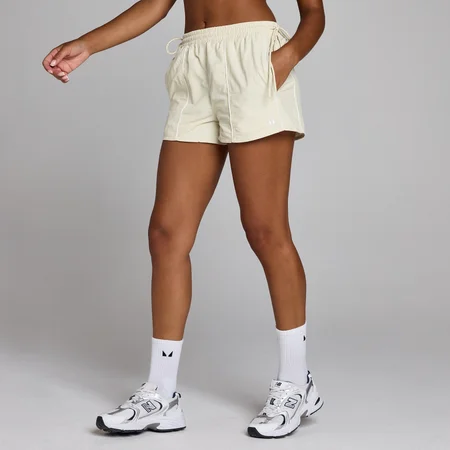 MP Damen Tempo Contrast Tie Woven Shorts - Wüstensand
