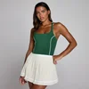 MP Damen Tempo Contrast Strappy Racerback Top - Renngrün