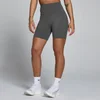 MP Damen Tempo High Waisted Shorts - Dunkelgrau