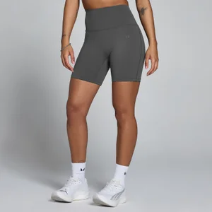 MP Damen Tempo High Waisted Shorts - Dunkelgrau - Size XS