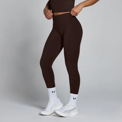 MP Damen Tempo Hoch Geschnittene Leggings - Kakao