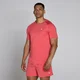 MP Herren Training Kurzarm-T-Shirt – Karminrot