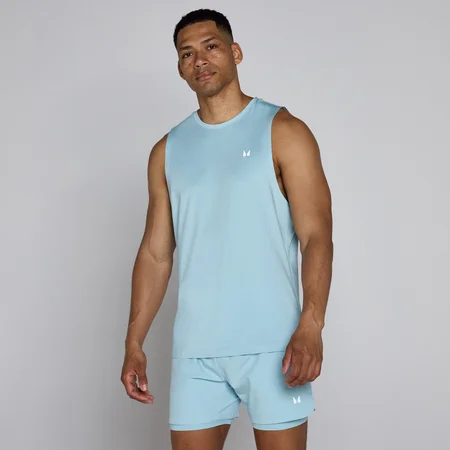 MP Herren Training Kurzarm Tank Top - Ice