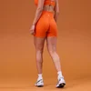 MP Damen Tempo Seamless Scrunch Shorts – Sunset