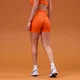 MP Damen Tempo Seamless Scrunch Shorts – Sunset