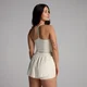 MP Damen Tempo Strappy Racerback Tank-Top - Coconut