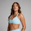 MP Damen Tempo Twist Back Sport-BH - Himmelblau