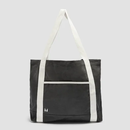 MP Contrast Canvas Tote Bag – Nachtgrau