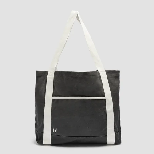 MP Contrast Canvas Tote Bag – Nachtgrau