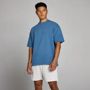MP Herren Washed Oversized Baumwoll-T-Shirt - Track Blue - Size L