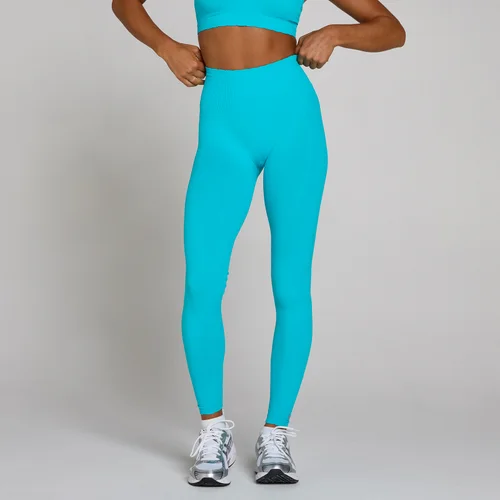 MP Damen Tempo Ultra Seamless Leggings - Electric Blue