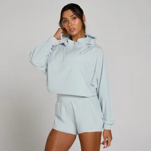 MP Damen Tempo Ultra 1/4 Zip Woven Jacke - Blue Aura - Size M