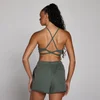 MP Damen Tempo Sport-BH mit verstellbarem Riemenrücken – Wolkengrün