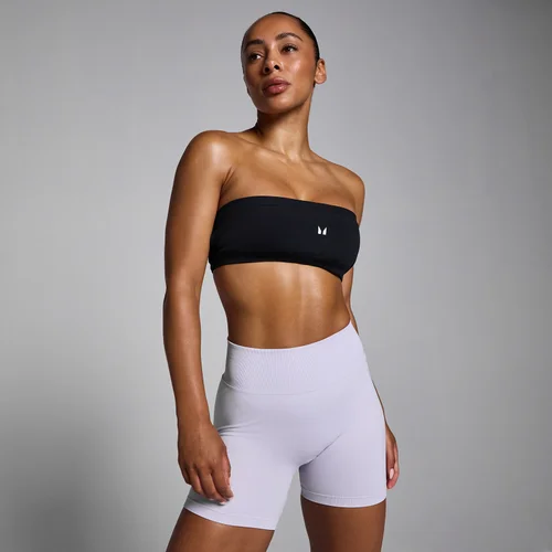 MP Damen Lift Bandeau-Sport-BH – Schwarz