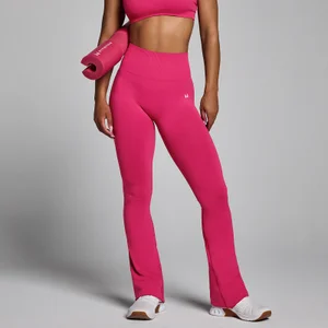 MP Damen Tempo Seamless Flared Leggings - Bold Berry - Size S