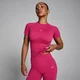 MP Damen Lift Seamless Body Fit T-Shirt - Bold Berry