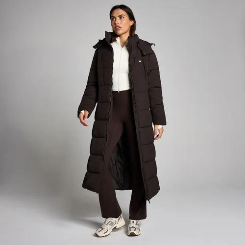 MP Damen Maxi Padded Puffer Jacket - Kakao