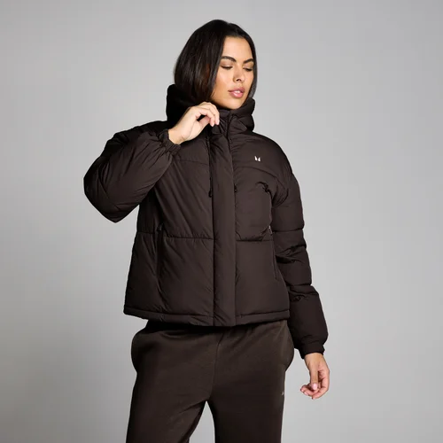 MP Kurze gepolsterte Steppjacke für Damen - Kakao