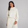 MP Damen Fleece-Hoodie - Perlmutt