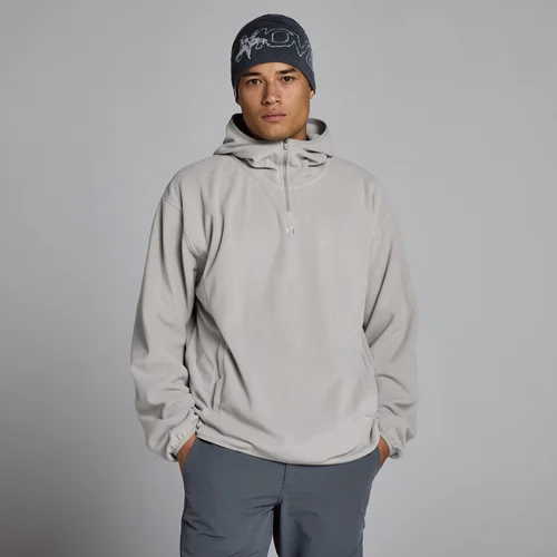 MP Herren Fleece 1/4-Reißverschluss Hoodie - Sustained Grey