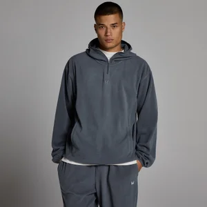 MP Herren Fleece 1/4-Reißverschluss Hoodie - Granite - Size L