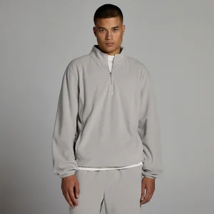 MP Herren Fleece mit 1/4-Reißverschluss – Grau - Size L