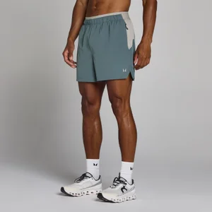 MP Herren Training Ultra 5" Shorts – Future Blau - Size L