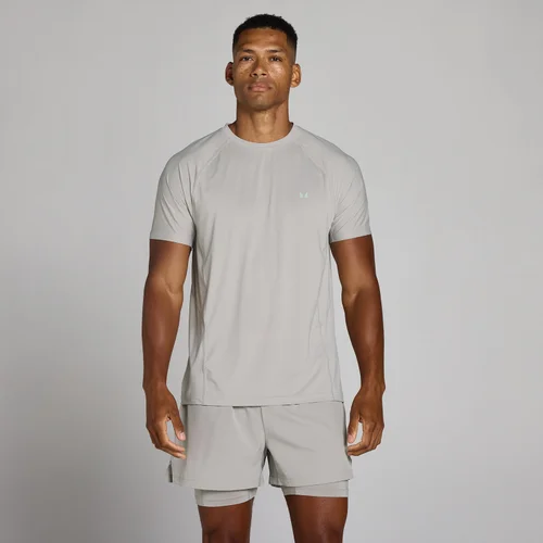 MP Men's Training Ultra Mesh T-Shirt - Chalk Grey