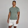 MP Lift Geripptes Muscle-Fit-T-Shirt für Herren - Gunmetal