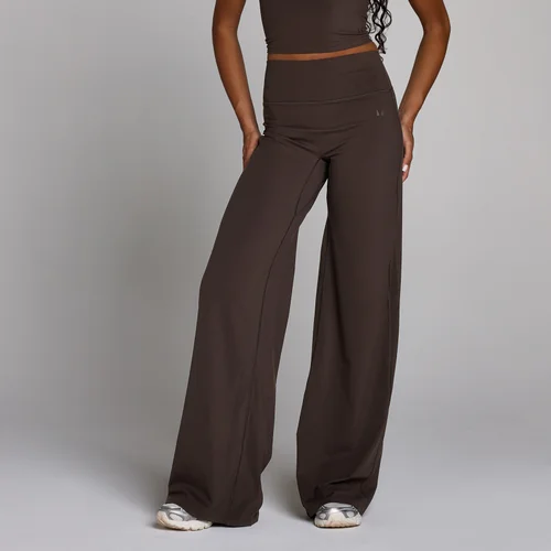 MP Tall Tempo Wide-Leg-Hose für Damen – Kakao