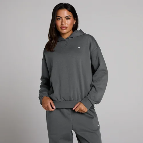 MP Damen Basics Oversized-Hoodie – Dunkelgrau